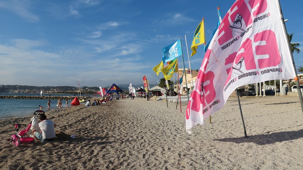 Finale du Championnat d'Europe de Freestyle en planche à voile