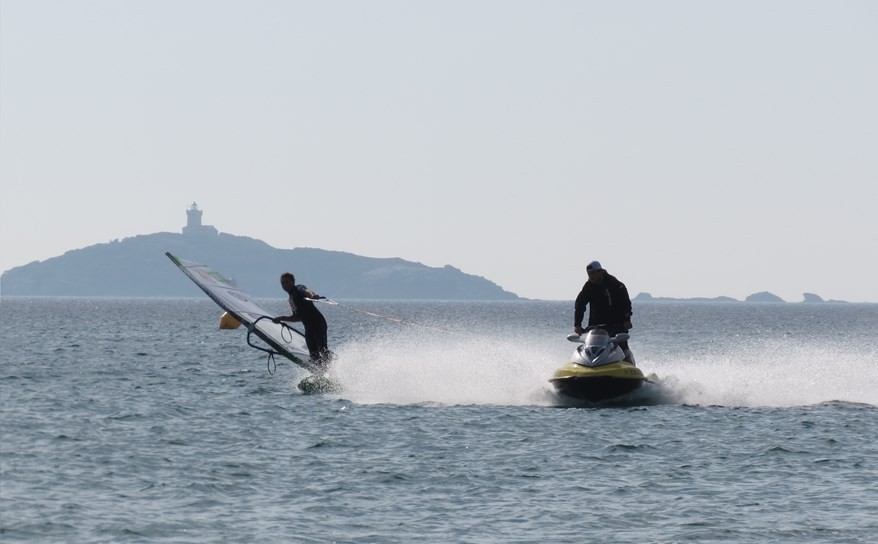 Finale du Championnat d'Europe de Freestyle en planche à voile