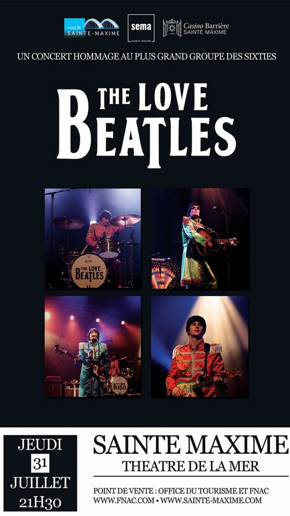 The Love Beatles à Sainte-Maxime