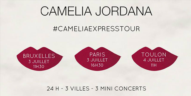 Camélia Jordana en concert surprise à La Londe juillet 2014