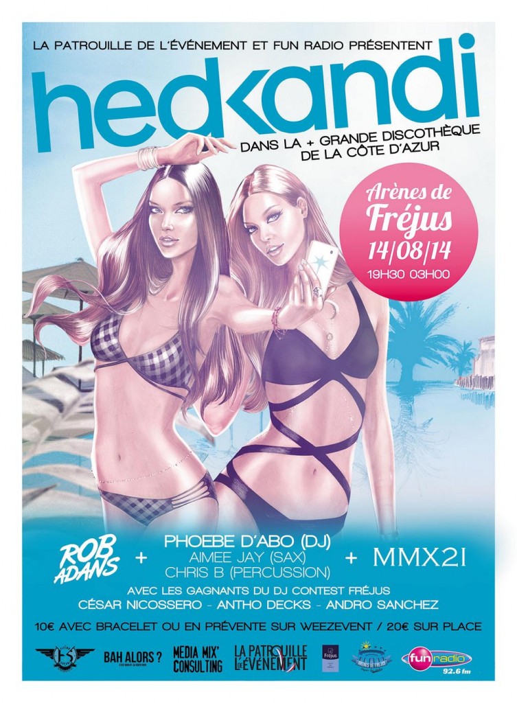 Hedkandi Fréjus 2014