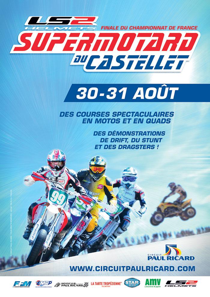 Finale Championnat de France Supermotard Castellet Paul Ricard