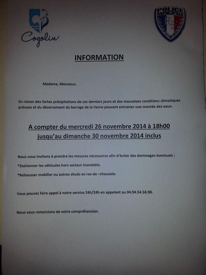 Courrier Cogolin