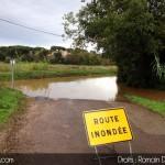 Route Blavet Roquebrune inondée