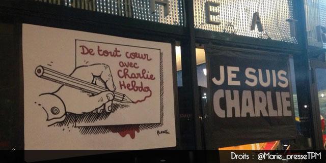 JeSuisCharlie à Toulon Charlie Hebdo