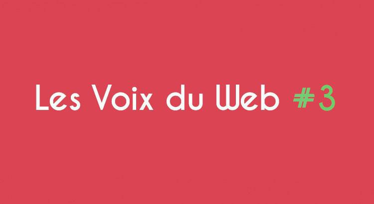 Voix du Web 3ème édition