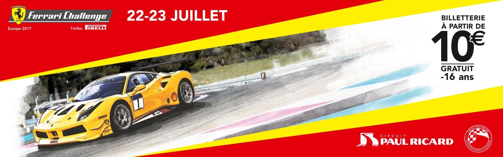 Ferrari Challenge Circuit Paul Ricard 2017