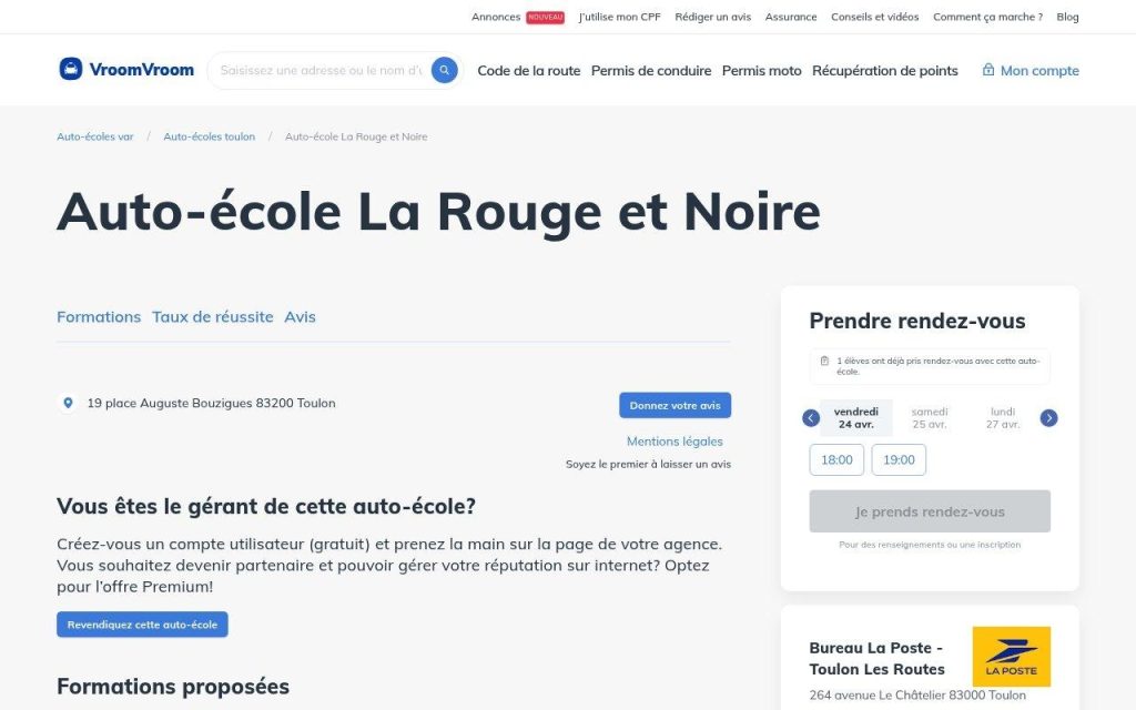 La Rouge et Noire