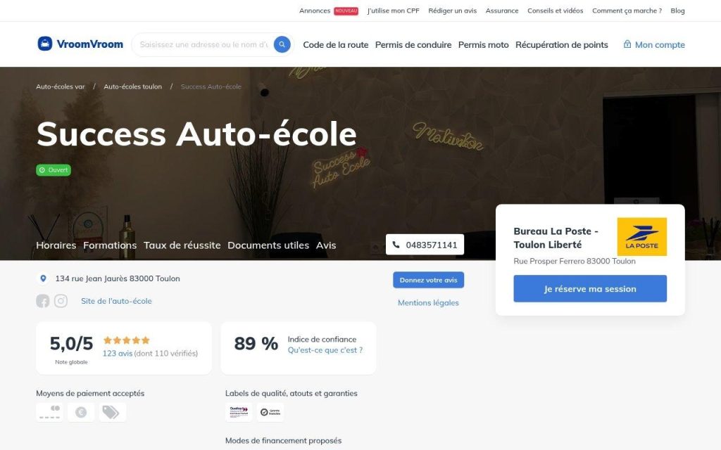 Success auto-école